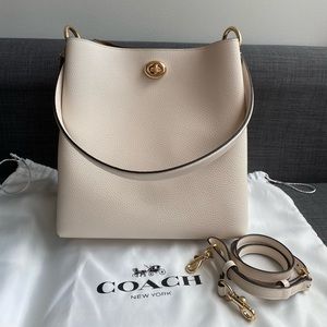 COACH Charlie Bucket Bag (Chalk) NWOT